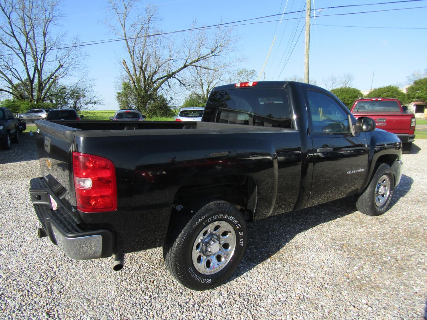 2013 Black /Black Chevrolet Silverado 1500 Work Truck 2WD (1GCNCPEX3DZ) with an 4.3L V6 OHV 12V engine, Automatic transmission, located at 15016 S Hwy 231, Midland City, AL, 36350, (334) 983-3001, 31.306210, -85.495277 - Photo#6